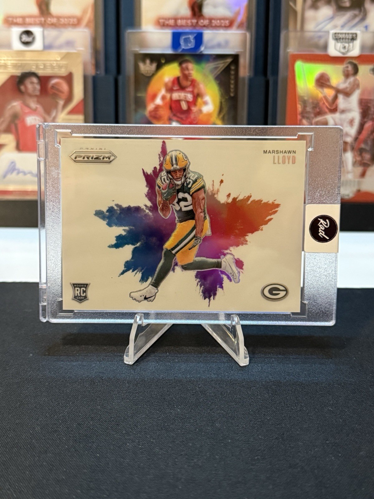 2024 Panini Prizm Case Hit Colorblast Rookie Marshawn Lloyd Green Bay Packers