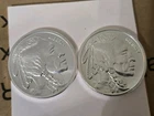 Random Mint 1-oz Silver Buffalo Round BU