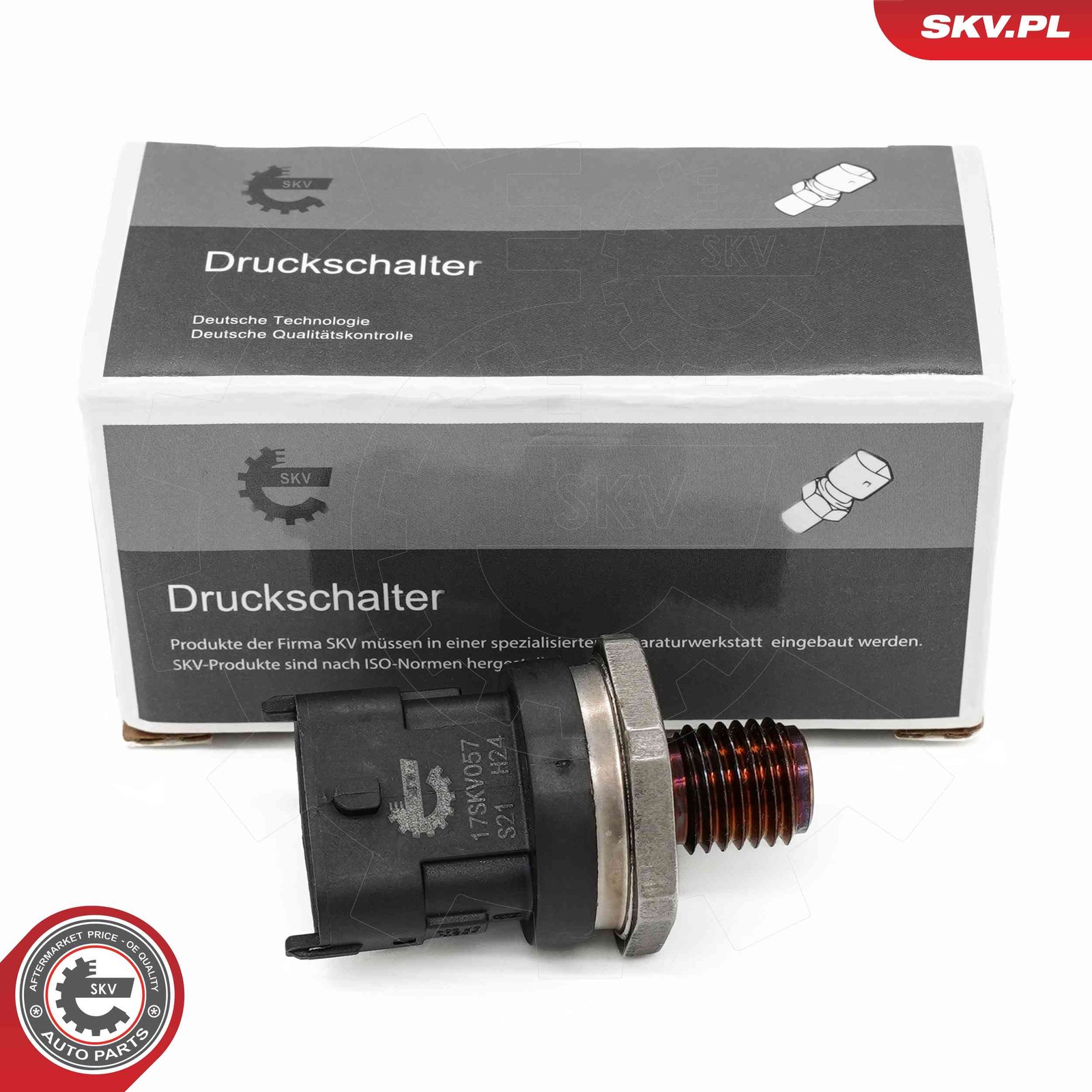 17SKV057 ESEN SKV SENSOR, FUEL PRESSURE FUEL LINE (HIGH PRESSURE SIDE) FOR FIAT