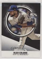 2019 Topps Significant Statistics Alex Colome #SS-22 3w0