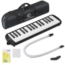 32 Key Professional Melodica Keyboard For Beginners Students Adults Black