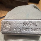 Scottsdale Mint 10 Troy Oz .999 Fine Silver Bar - Silver Bullion Bar