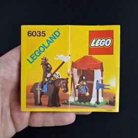 Vintage Lego Castle: Castle Guard 6035 PLEASE READ