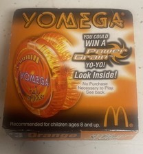 Yomega Power Grain 2000 Yo-Yo McDonalds Orange used open X-Brain System