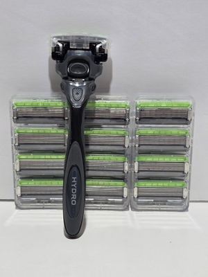 #ad Schick Hydro 5 Sensitive Skin 1 Handle 13 Cartridges NEW Unboxed $25.77