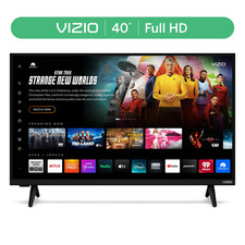 VIZIO 40" Smart TV with Voice Control, HDR10,  Bluetooth for Ultimate Viewing