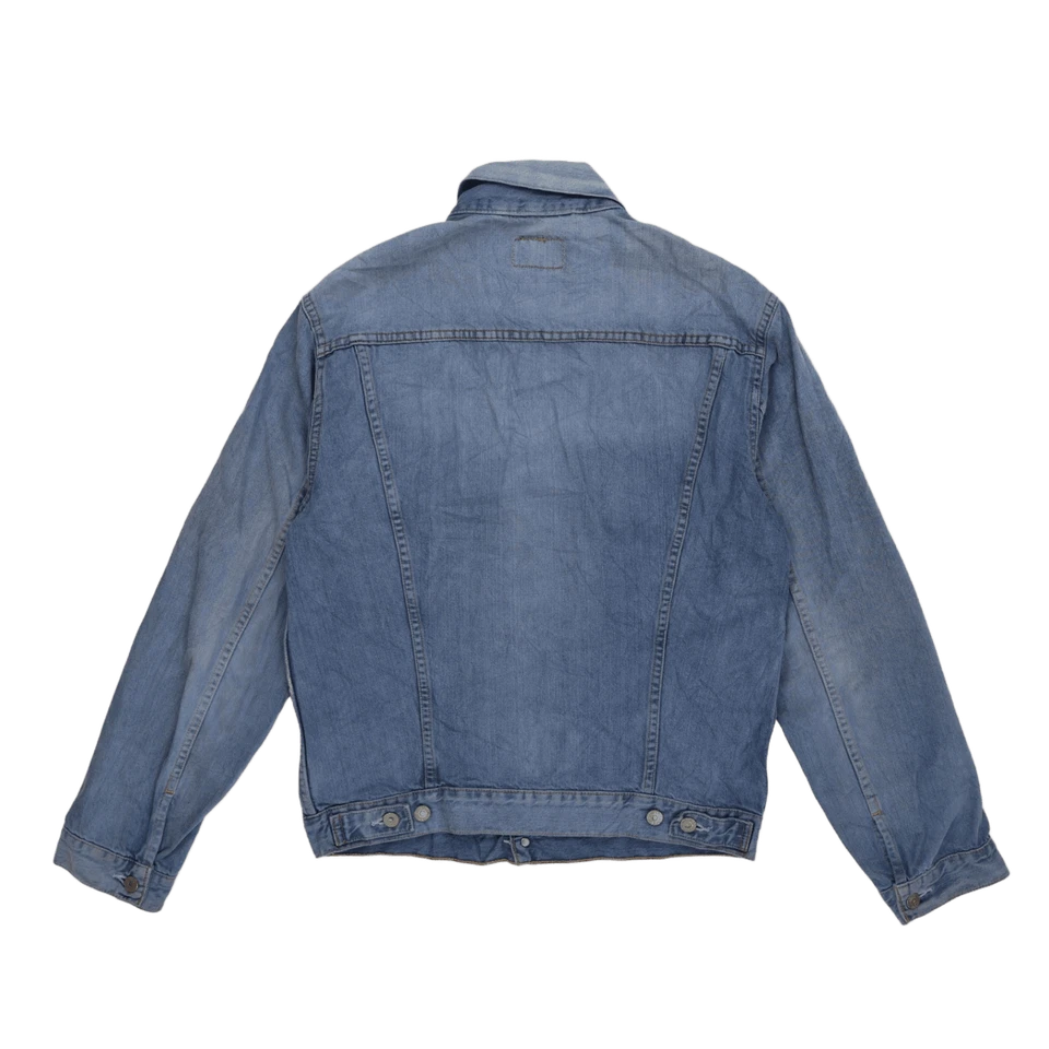 Levi Strauss & Co Levi's Trucker Blue Denim Jean Jacket XL Button 72510, photo 2 of 5