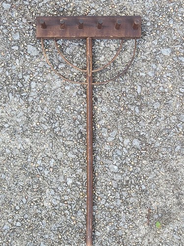 Antique Primitive Bent Wood Shaker Small Hay Rake 19” Long - Excellent ...