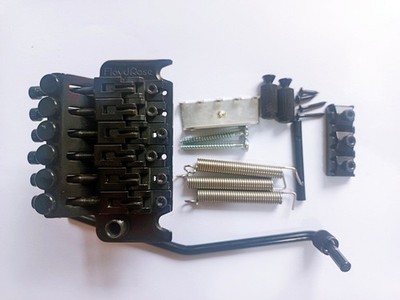 Floyd Rose 1000 Original Style,1000 Series Tremolo Set, Black, BH43 Locking Nut