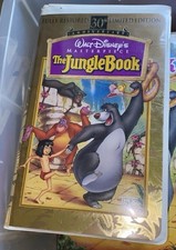 The Jungle Book VHS 1997 Fully Restored 30th Anniversary Limited Edition