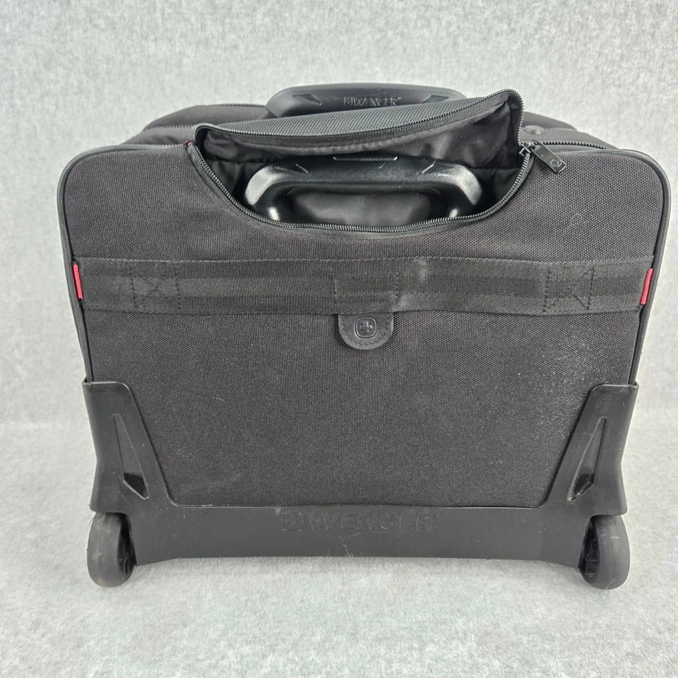 Swiss Gear Wenger Patriot Business Rolling Laptop Maletín Equipaje Bolsa de Transporte Foto 3 de 4