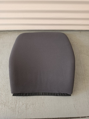 Steelcase Leap V2 Backrest Cushion | Gray Patterned Fabric | Used Replacement