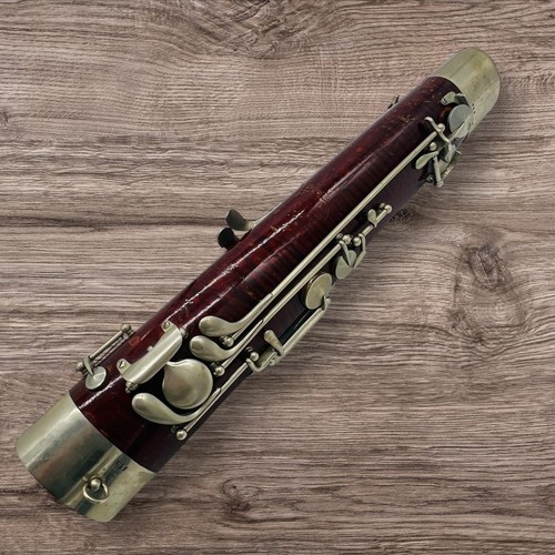 Ernst Riedl Vintage Bassoon Music Instrument Graslitz Czechoslovakia with Case - Picture 9 of 22