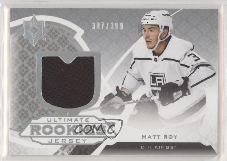 2019 Upper Deck Ultimate Collection Rookies Jerseys /399 Matt Roy Rookie RC um0