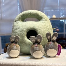 Lovevery 3 Bunnies In A Felt Burrow Toddler Toy Montessori Baby Soft Play Easter