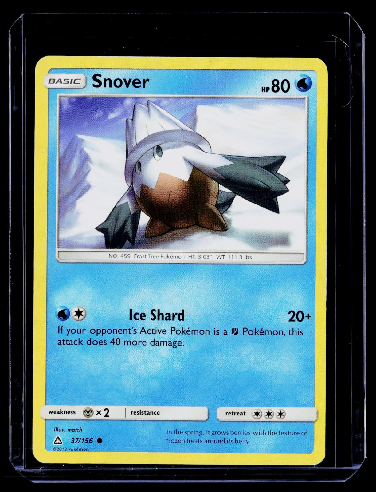 SM - Ultra Prism #37/156 Snover P22