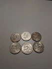 1964 Kennedy Half Dollars Set of 6 90% Silver