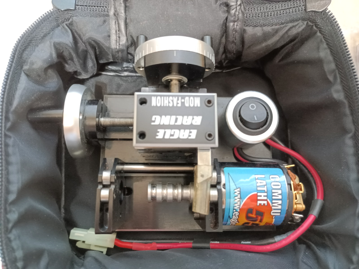 Eagle Racing MOD FASHION Motor Commutator Lathe Trimmer QuadSys 