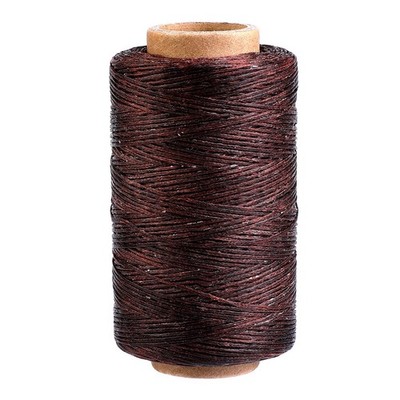 284 Yards Waxed Thread, 210D Heavy Duty Wax Upholstery Thread for Leather Sew...
