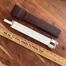 Frederick Post Co. Versalog 1460 Bamboo Hemmi Slide Rule Made in Japan