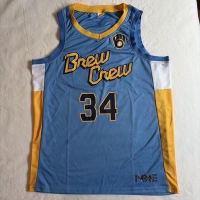 2023 Milwaukee Brewers City Connect x Giannis Antetokounmpo Jersey (never worn!)