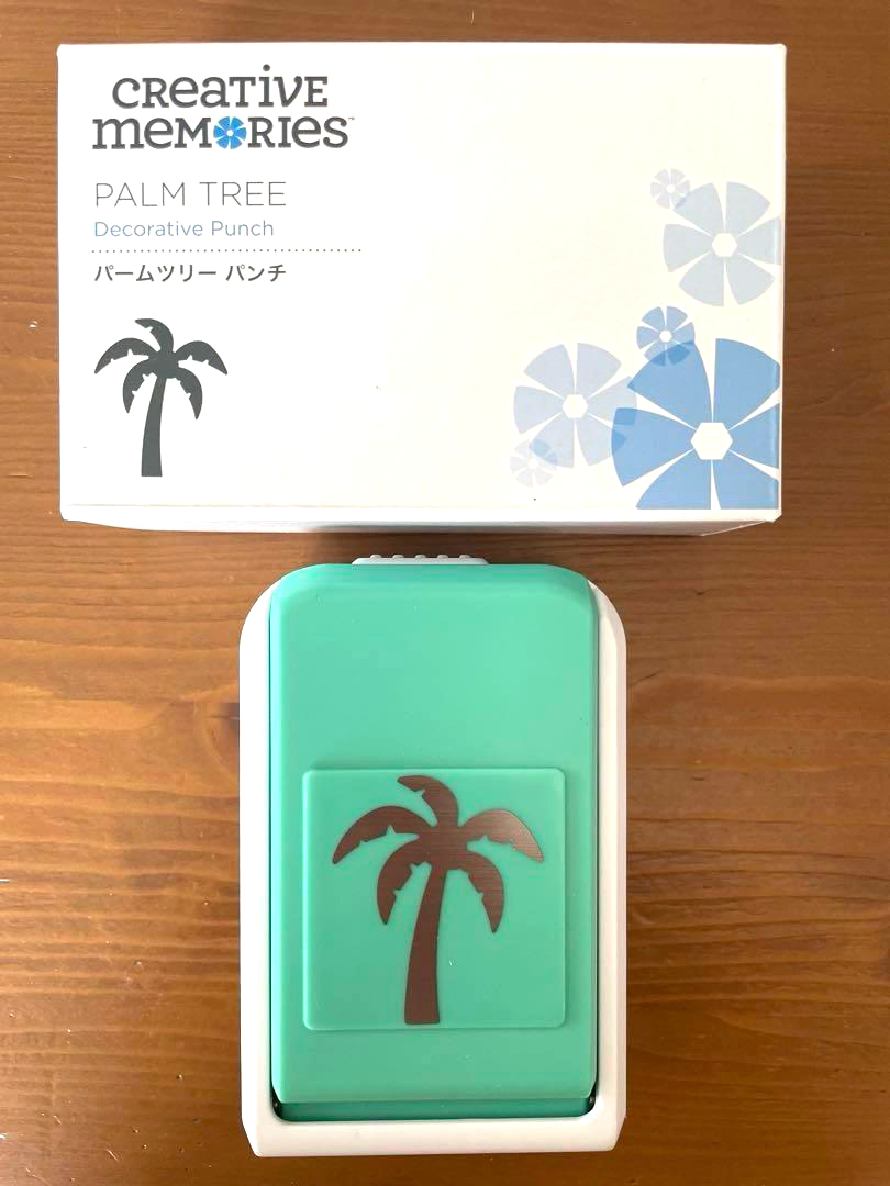 Creative Memories PALM TREE Decorative Punch Scrapbooking Tool