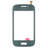 Samsung Young Duos GT- S6312 Touchscreen Glas Scheibe, Grau Silber