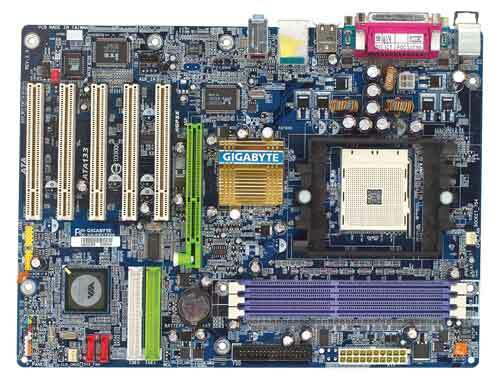 Placa Base GIGABYTE GA-K8VT800 2.0 AMD Socket 754 FSB800 DDR400 SATA LAN - Imagen 1 de 1