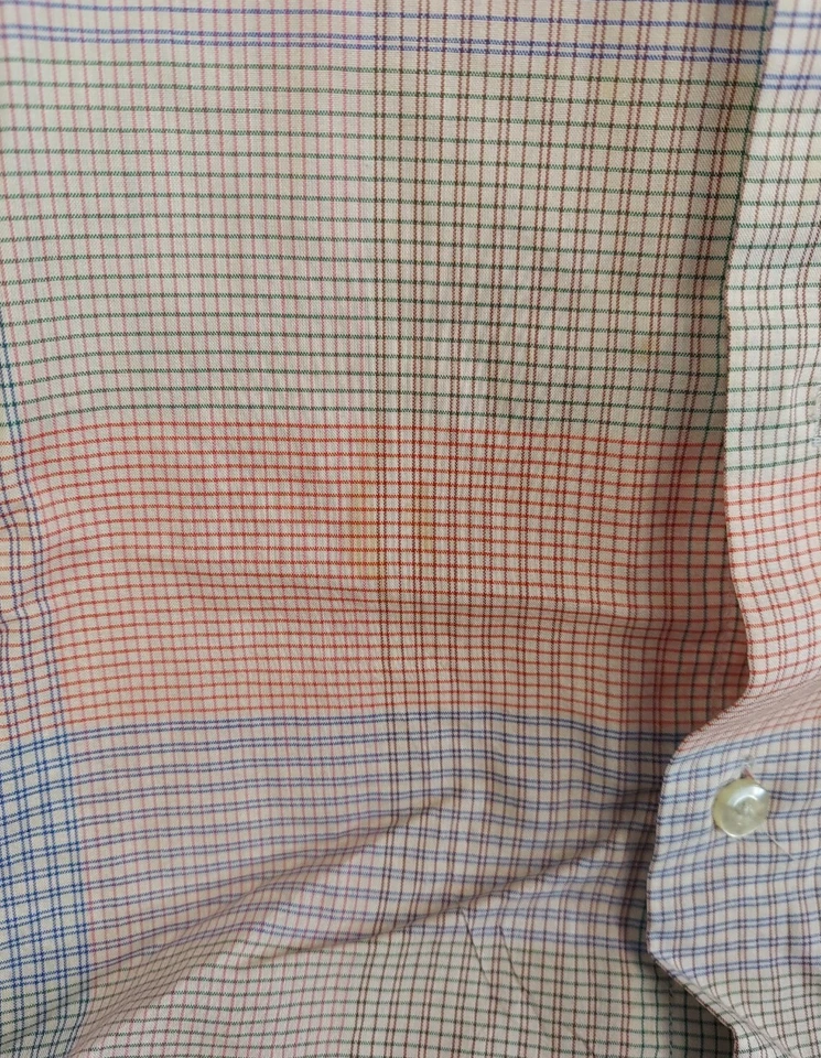 Camisa vintage Condessa Mara Itália botão para cima GG - Imagem 4 de 4