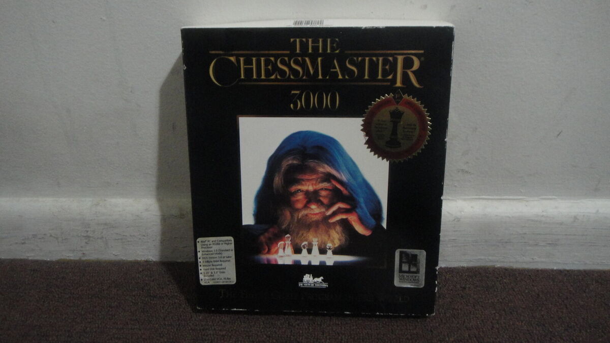 THE CHESSMASTER 3000 - THE FINEST CHESS PROGRAM IN THE WORLD - THE