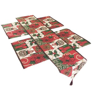 7UOH-Runner-Christmas-Home-Woven-Decor-Fabric-Lines-Table-33-180-Mat-Washable