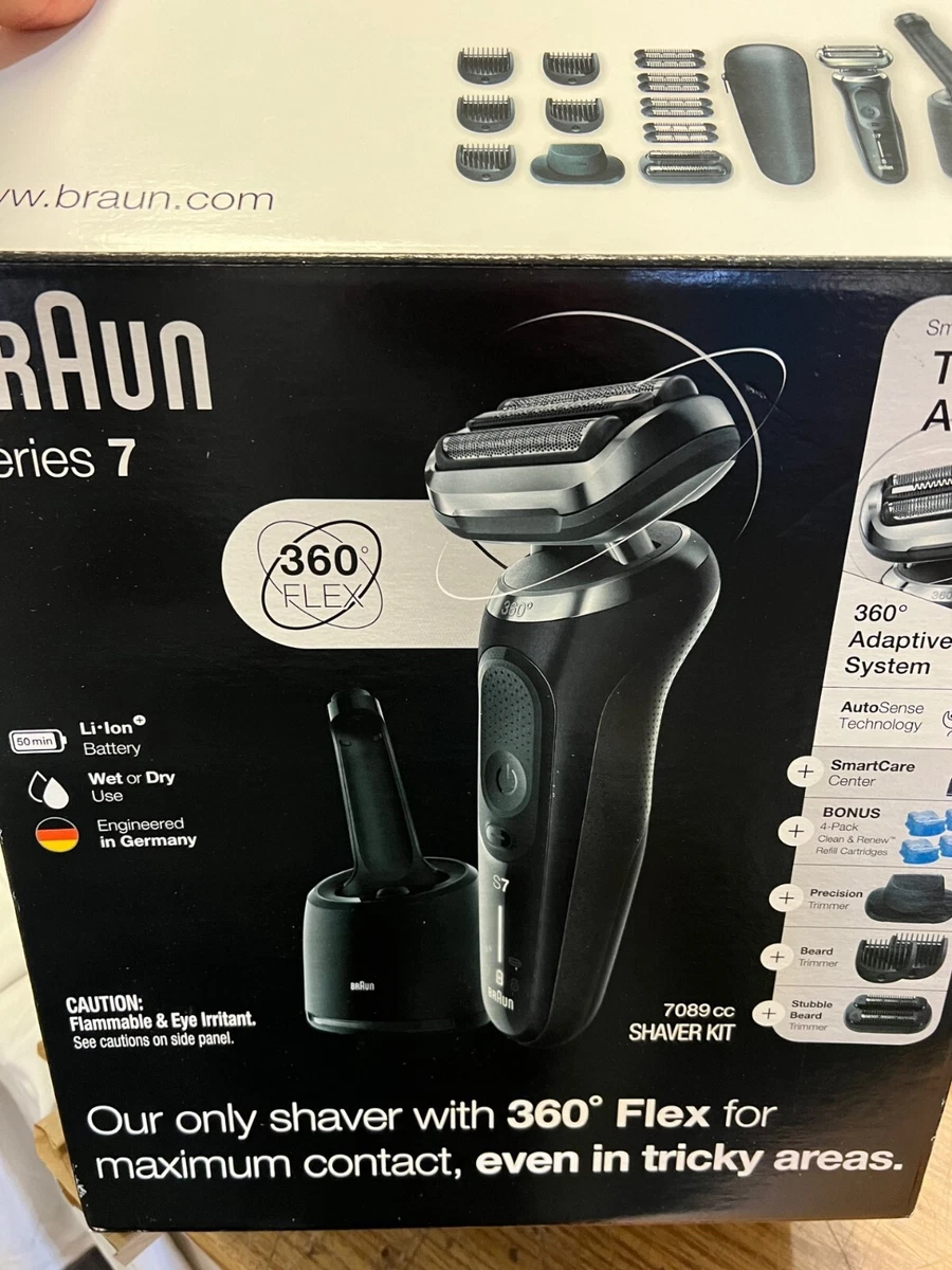 Braun Series 7 7089cc Electric Razor Shaver Kit For Men