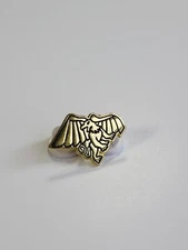 Griffin Lapel Pin Winged Lion With Eagle Head Small Size Gold Color Metal 