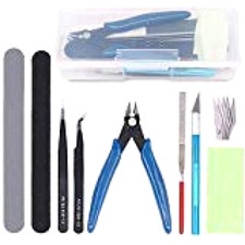 9Pcs Gundam Model Tool Kit Hobby Craft Set Basic Model Building Repairing Fixing