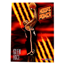 Glen Rice 1994-95 NBA Hoops Power Insert #27 Miami Heat