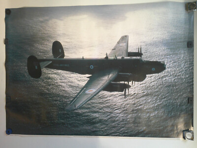 PLAISTOW PICTORIAL #C119 AVRO SHACKLETON POSTER 25''X35''