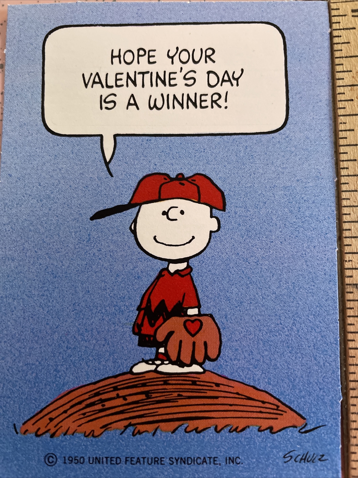 Vintage Unused Valentines Day Card Single Sided Hallmark Charlie Brown  Snoopy C | eBay