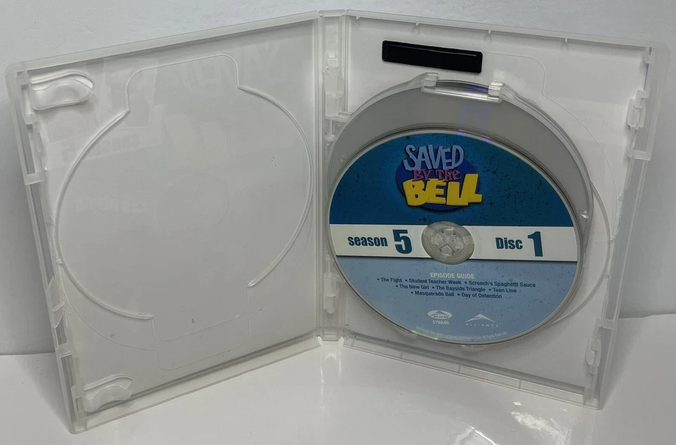 Saved By The Bell Season 5 / Hawaiian Style / Wedding (Dvd, 2003  TV Series) Cad - Image 2 of 4