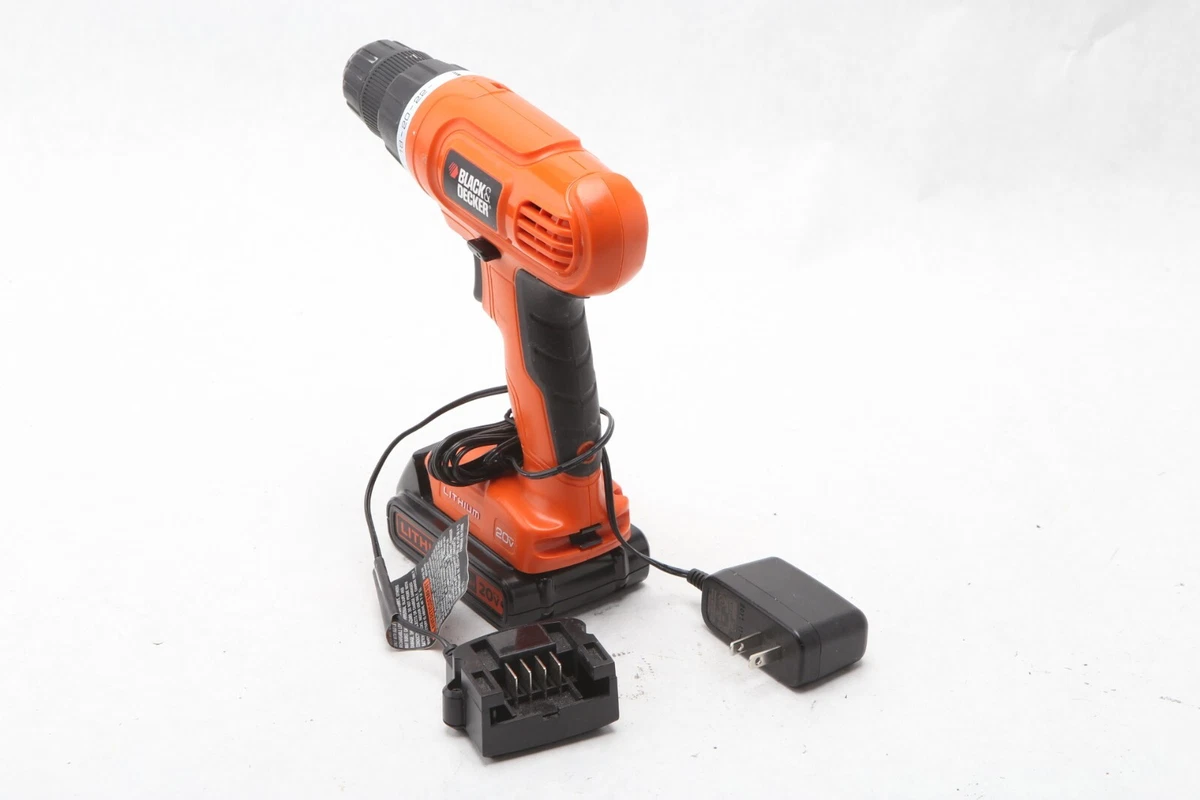 BLACK+DECKER LD120 20V MAX* POWERECONNECT Cordless Drill/Driver - O11