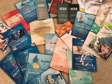 NEW LOT OF 25 SKIN AND HAIR MASKS ANTI AGING RENEWING VARIOUS BRANDS RETAIL 100