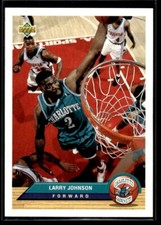 Larry Johnson 1992-93 Upper Deck #P4 Charlotte Hornets