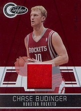 2010-11 Totally Certified Red Materials #114 Chase Budinger Jersey /249 - NM-MT