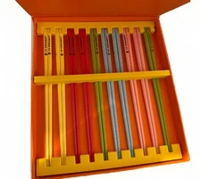 Le Creuset Chopsticks 10 Color Pairs Chopsticks Ceramic  Japan New