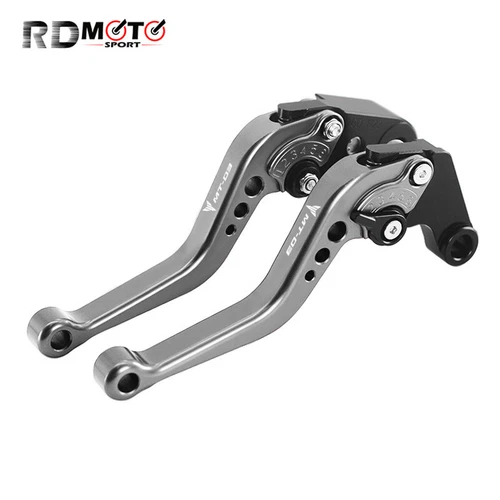 For YAMAHA MT-03 2015-2023 Folding Adjustable Brake clutch Handle levers MT03 - Foto 5 di 30