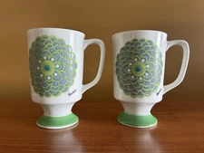 Royal Crown Arnart Smug Mugs Coffee mug cup Flower Power Maria Picasso 1977 