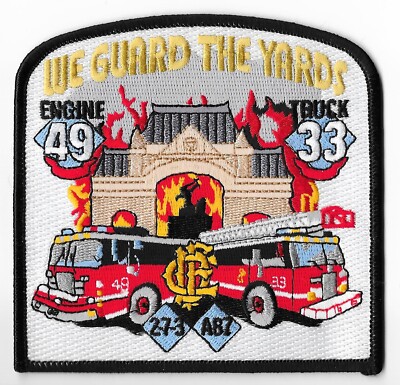 Chicago Fire Department, Illinois Engine 49 Truck 33 Patch V1