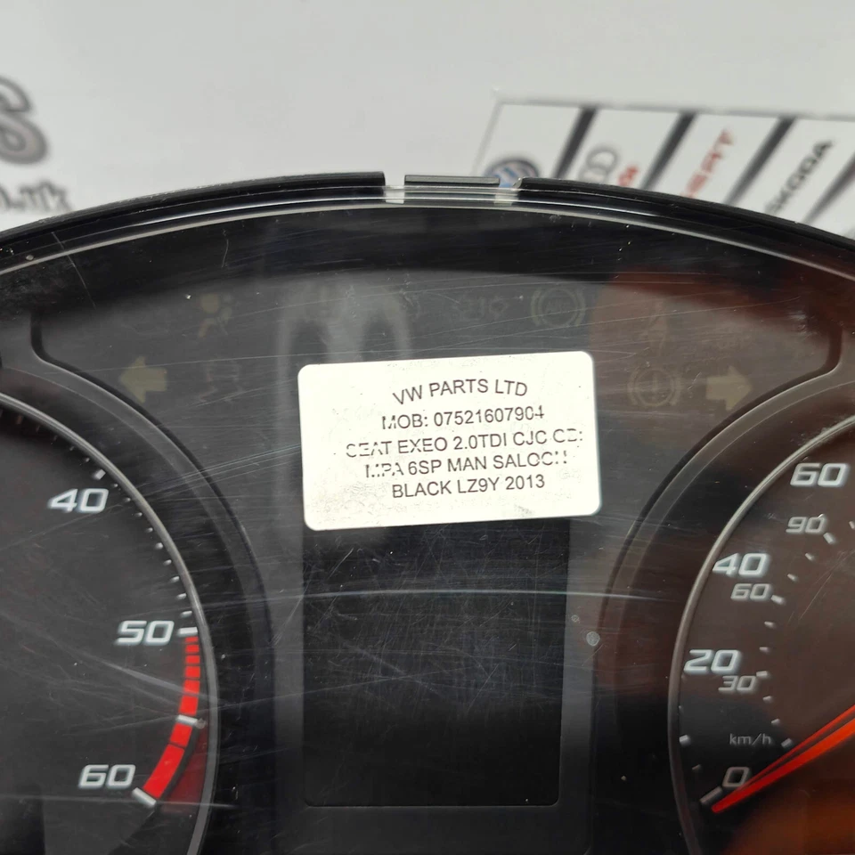 CRUPO DE RELOJ INSTRUMENTO VELOCÍMETRO VW SHARAN MK2 2.0TDI CFF 7N0920960A 11-15 Foto 4 de 4