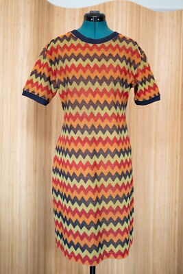 Vintage Missoni ZigZag Knit Dress S | eBay Vintage Missoni ZigZag Knit Dress S | eBay