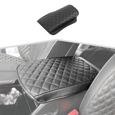 Black Center Lid Armrest Box Pad Cover Accessories For Jeep Grand Cherokee 2022 Black Center Lid Armrest Box Pad Cover Accessories For Jeep Grand Cherokee 2022