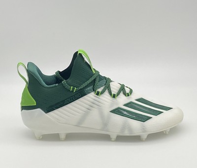green adizero football cleats